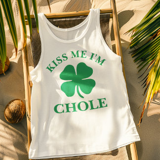Débardeur Personnalisé Kiss Me St. Patrick's Day