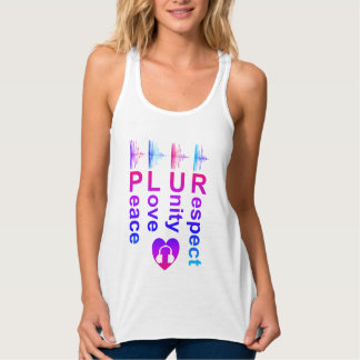 Débardeur PLUR (Paix Amour Unité Respect)