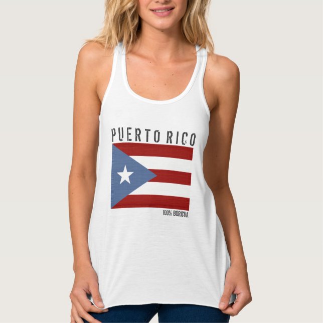 Débardeur Porto Rico Boricua (Devant)