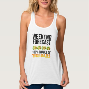 Débardeur Prévisions de week-end - 100% de chances de bars T