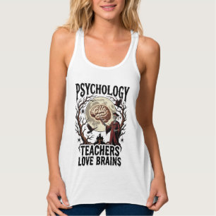 Débardeur Professeur de psychologie Halloween Brain Amant Go
