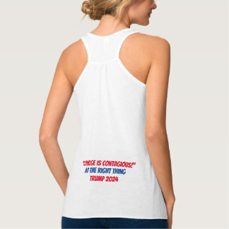 Débardeur Racer back Feminine T "Le courage est contagieux !