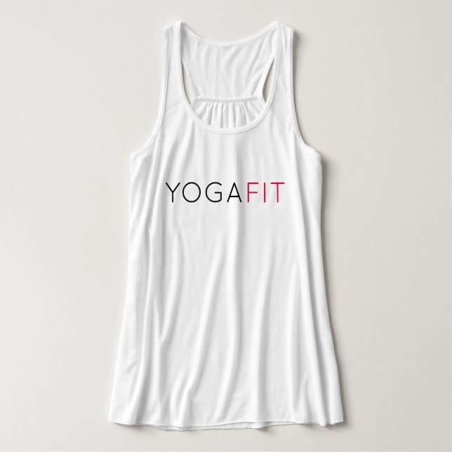 Débardeur Réservoir lâche convenable de yoga (Design devant)