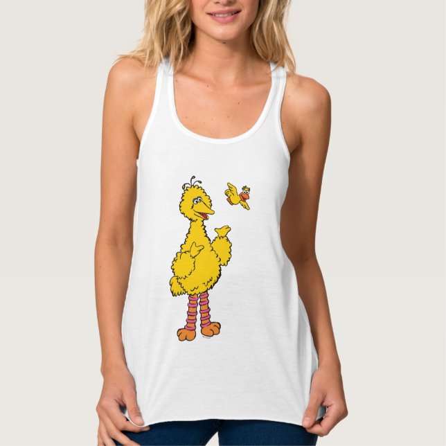 Débardeur Rue Sésame | Big Bird & Little Bird (Devant)