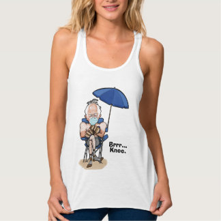 Débardeur Sentez la Brr... avec Bernie et sa chemise Mittens