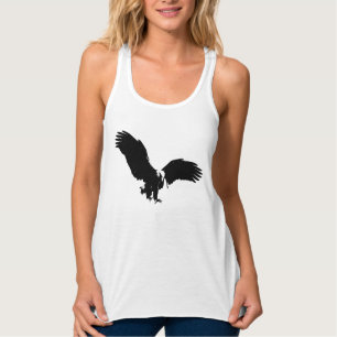 Débardeur Silhouette de l'aigle chauve