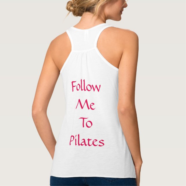 Débardeur Suivez-moi au réservoir de Pilates (Dos)