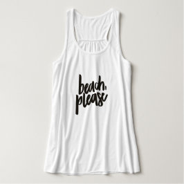 Débardeur T-Shirt Beach Please