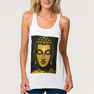 Débardeur T-shirt Bouddha d'or | Éveil spirituel