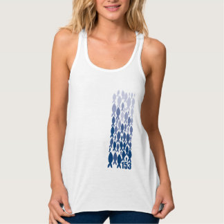 Débardeur T-shirt chrétien - 153 POISSONS