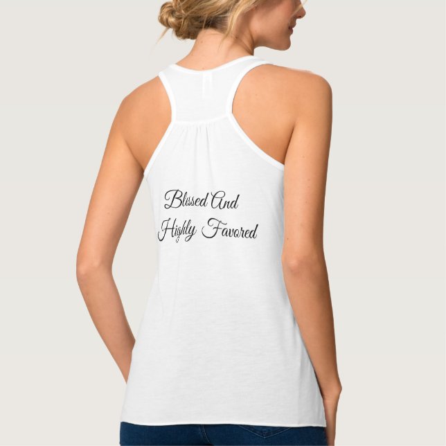 Débardeur T-shirt court pour femme Bella Canvas Fine Jersey (Dos)