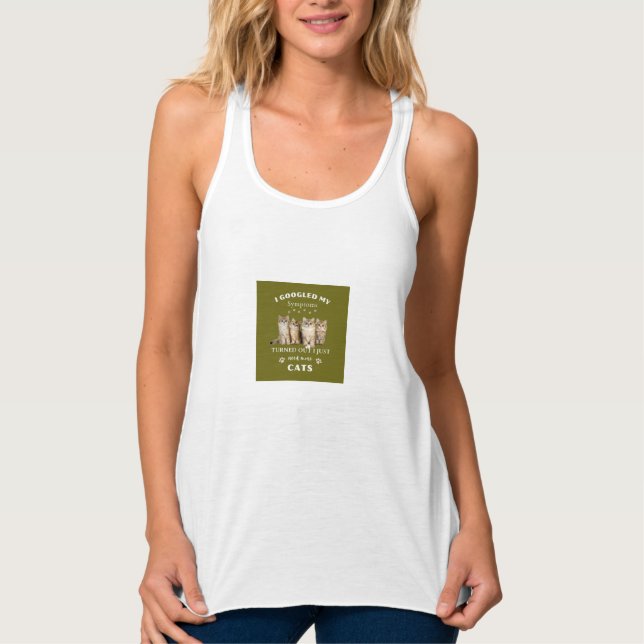 Débardeur T-shirt féminin sur mesure - Conception personnali (Devant)