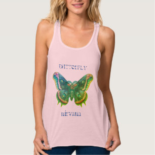 Débardeur T-shirt Nirvana papillon démonté