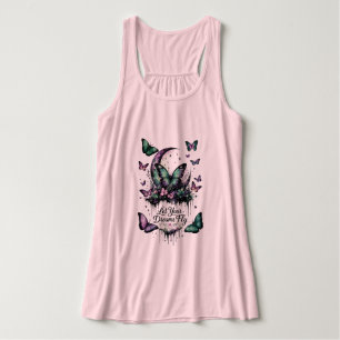 Débardeur T-Shirt Papillon Coquette Fairycore Fantaisiste