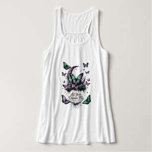 Débardeur T-Shirt Papillon Coquette Fairycore Fantaisiste