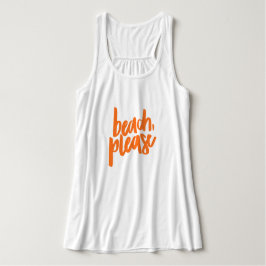 Débardeur T-shirt Plage Please
