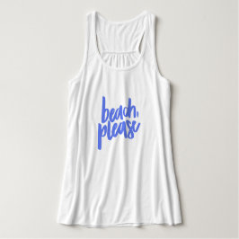 Débardeur T-shirt Plage Please
