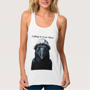 Débardeur Tin Foil Casquette noir Bird Raven