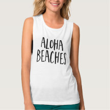 Typographie de script tendance "Plages Aloha"