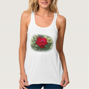 Débardeur Une rose solitaire