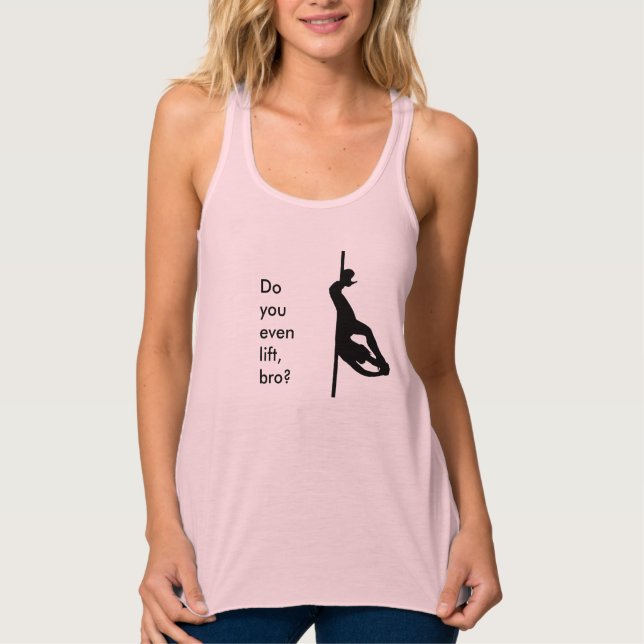 Débardeur Vous soulevez-vous même, bro ? - dessus de danse (Devant)