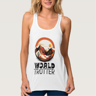 Débardeur World Trotter - Aventura en el Horizonte