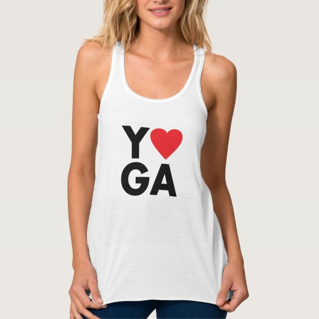 DÉBARDEUR YOGA LOVE (Devant)