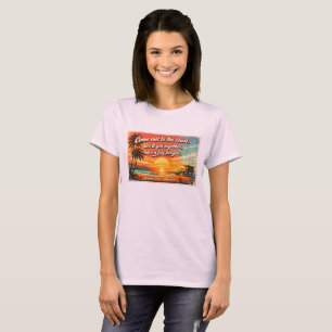 Débarquez sur la côte T-Shirt pour femmes