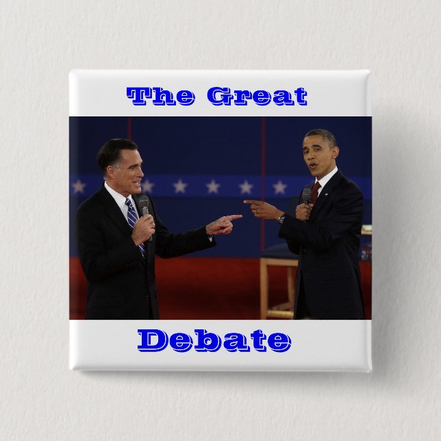 debate-number-21.jpg, das große, Debatte Button (Vorderseite)