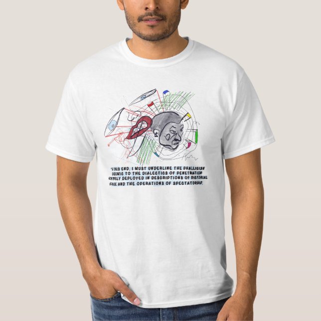 Debate Starter, Funny Academic. Sarcastic  T-Shirt (Vorderseite)