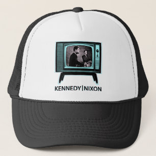 Debatte 1960 Kennedys Nixon Truckerkappe