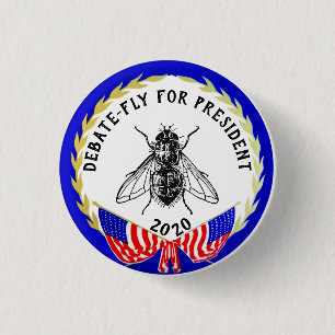 Debatte für den Präsidenten 2020 Button