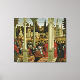 Debatte von St Stephen Leinwanddruck