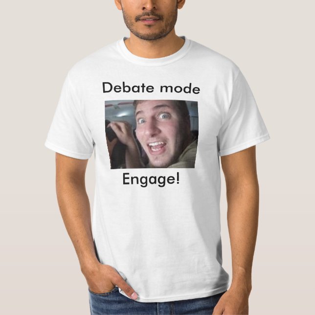 Debatten-Modus T-Shirt (Vorderseite)