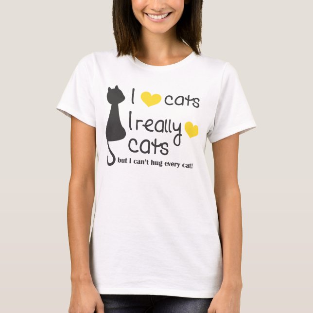 Debbie Cat Lovers T - Shirt (Vorderseite)