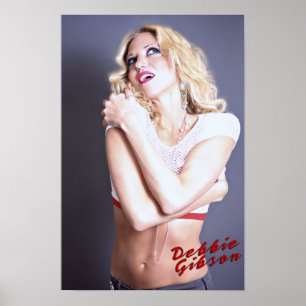 Debbie Gibson Button-up Poster