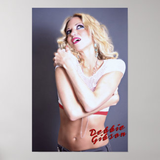 Debbie Gibson Button-up Poster