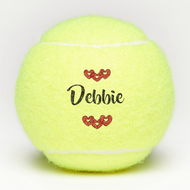 #Debbie tennis ball by dalDesignNZ (Vorderseite)
