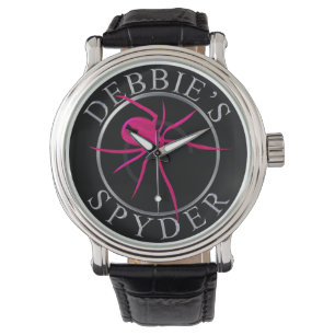 Debbie's Spyder Watch (Chrome Graphics) Armbanduhr
