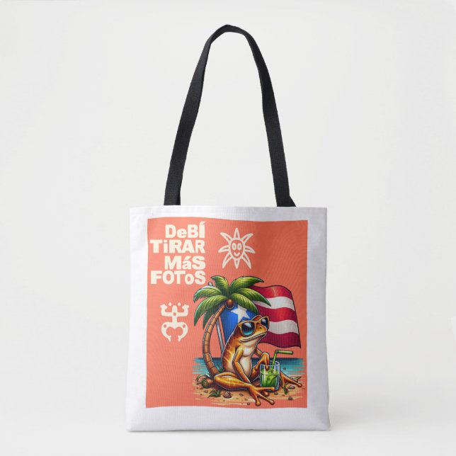Debi tirar mas fotos PUERTO RICO Tasche (Vorderseite)