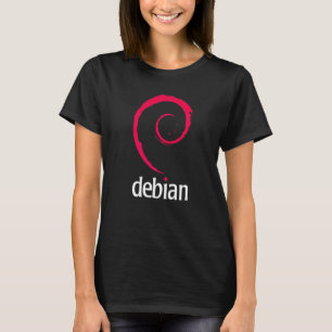Debian Linux Software Programmierer Entwickler Cod T-Shirt