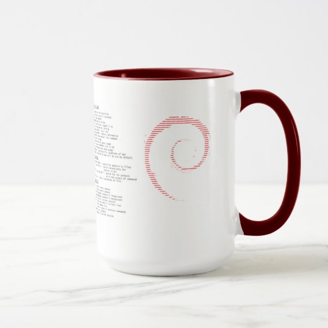 Debian Tasse (Rechts)