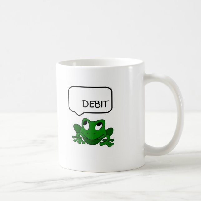 Débit de grenouille ou tasse de crédit (Droite)