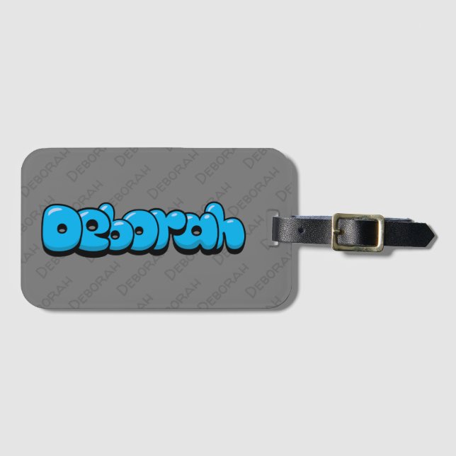 Deborah Luggage Tag Gepäckanhänger (Vorderseite (Horizontal))