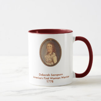 Deborah Sampson Amerika erste Frau Warrier Tasse