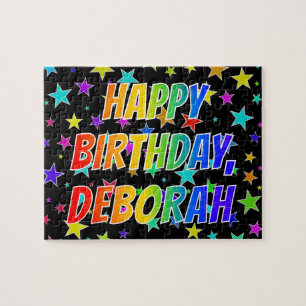 "DEBORAH" Vorname, Spaß "GLÜCKLICHER BIRTHTAG"