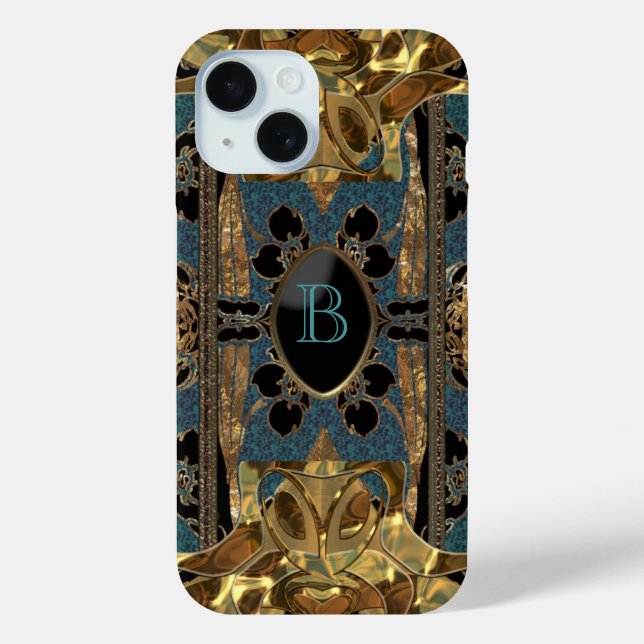 Debourg Blythe Monogram Case-Mate iPhone Hülle (Rückseite)
