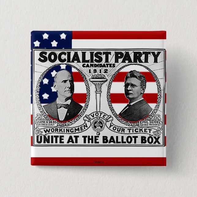 Debs-Seidel Jugate - Knopf Button (Vorderseite)