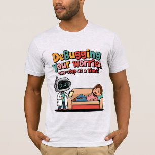 Debuggen Ihrer Sorgen ein Byte zu einer Zeit witzi T-Shirt