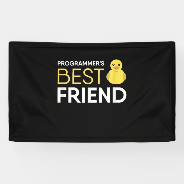 Debugger-Programmierer für Rubber Duck bester Freu Banner (Horizontal)